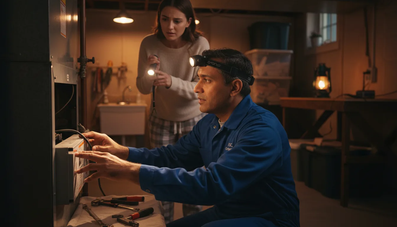 Emergency HVAC Repair in Falmouth, IN near me · HVAC